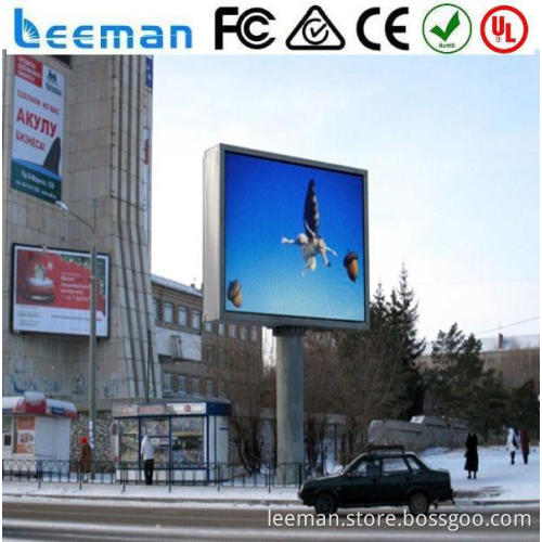 led outdoor video display outdoor led advertising board frameless led light panel